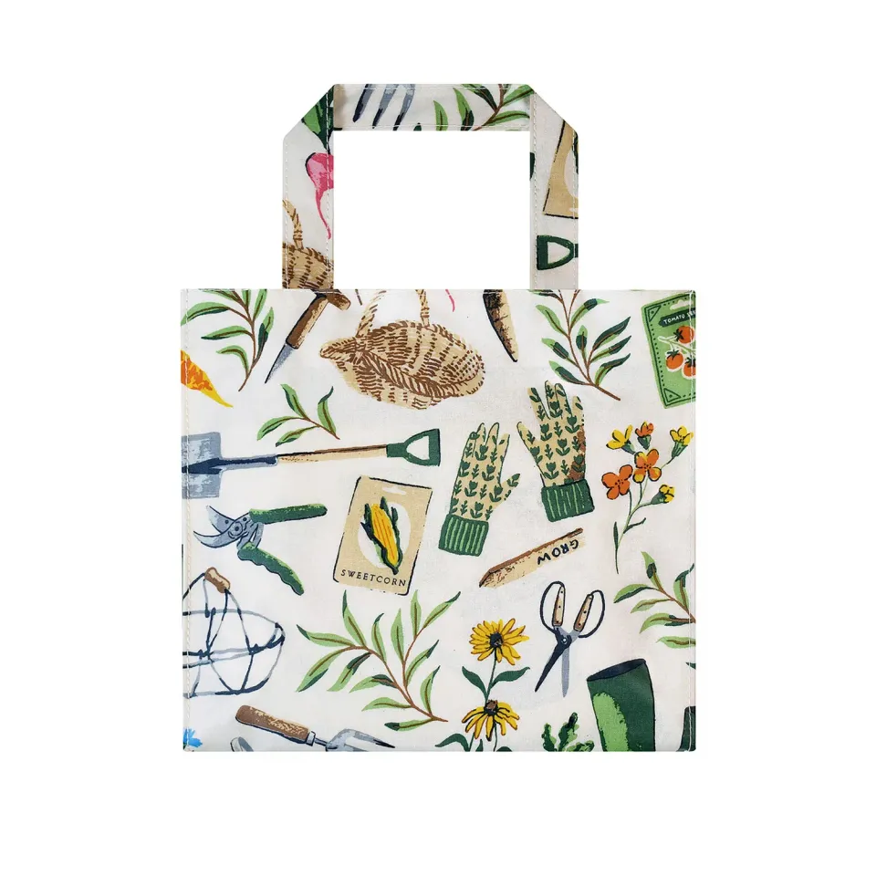 Ulster Weavers Time to Grow shopper lille grøn PVC