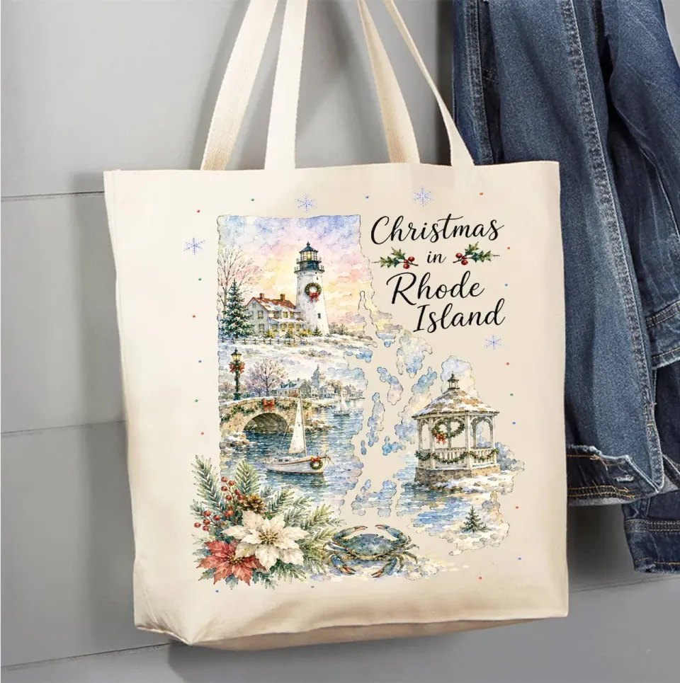 Avery Lane Gifts Christmas Rhode Island mulepose 40x38 cm bomuld