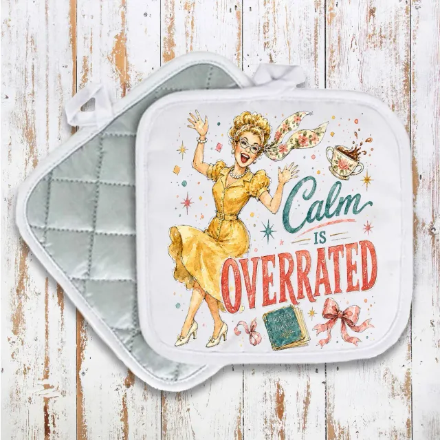 Avery Lane Housewives Calm is Overrated grydelap 20x20 cm