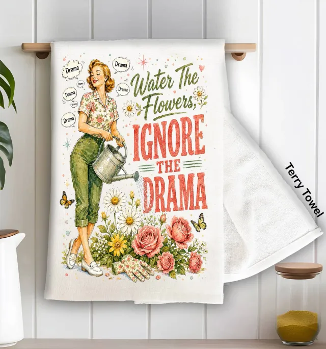 Avery Lane Gifts Drama viskestykke terry bomuld