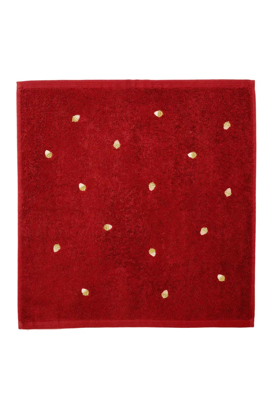 Coucke Autumn Charms håndklæde rød 50x50 frotté
