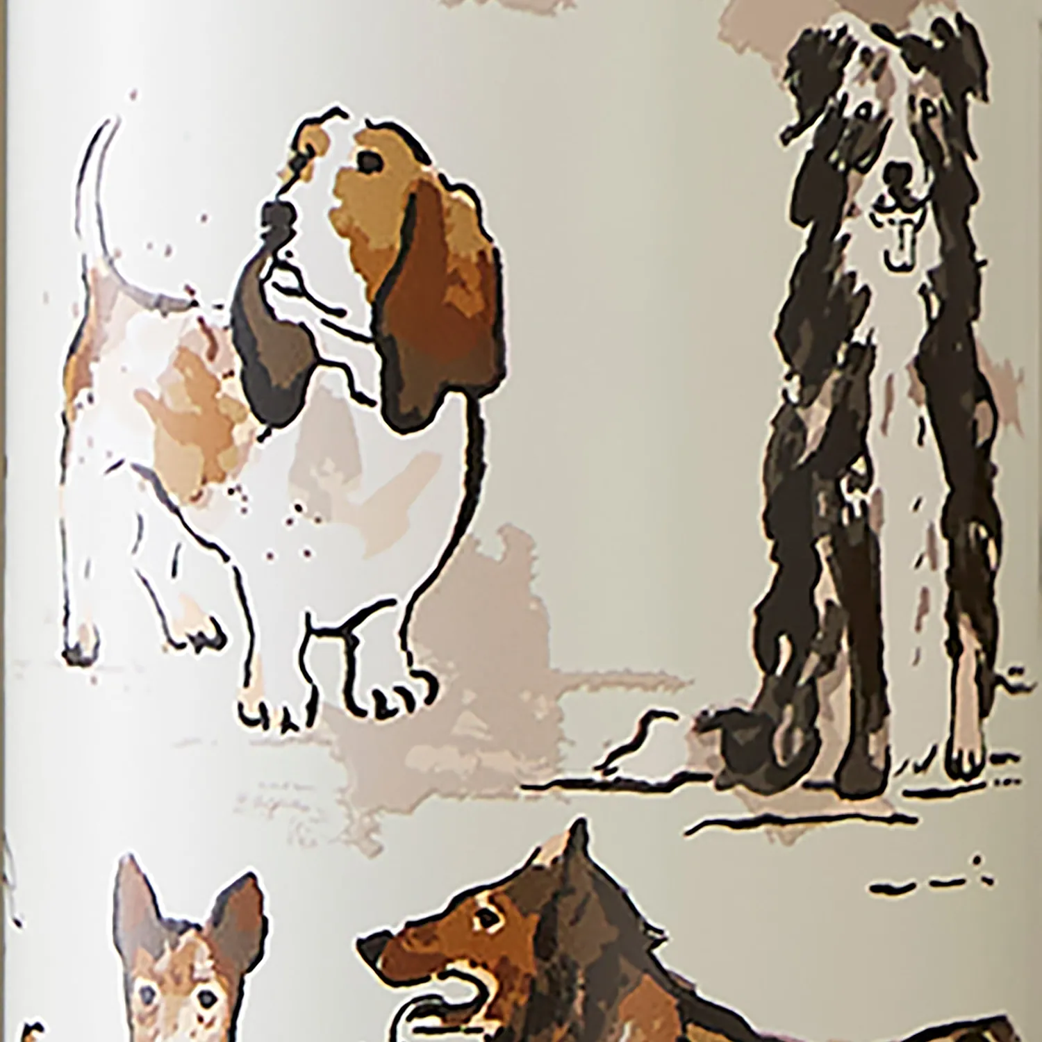 Ulster Weavers Country Dogs termoflaske brun stål