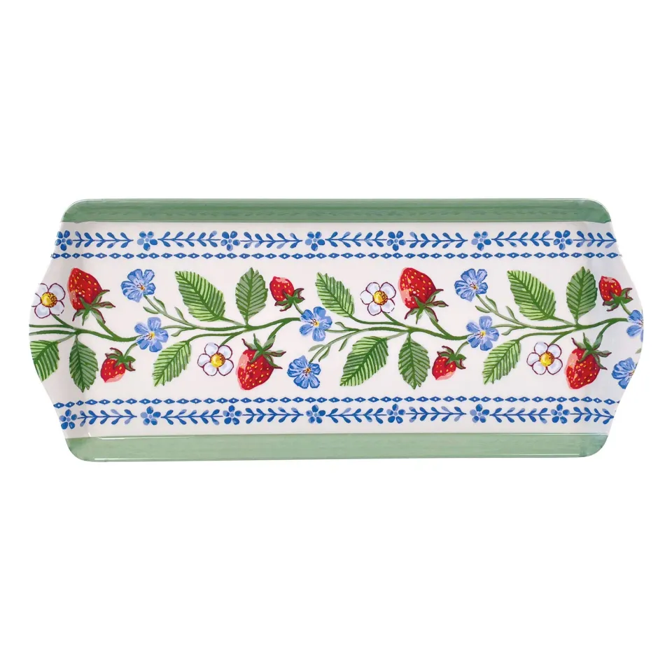 Ulster Weavers Strawberry Patch bakke 39x17cm grøn