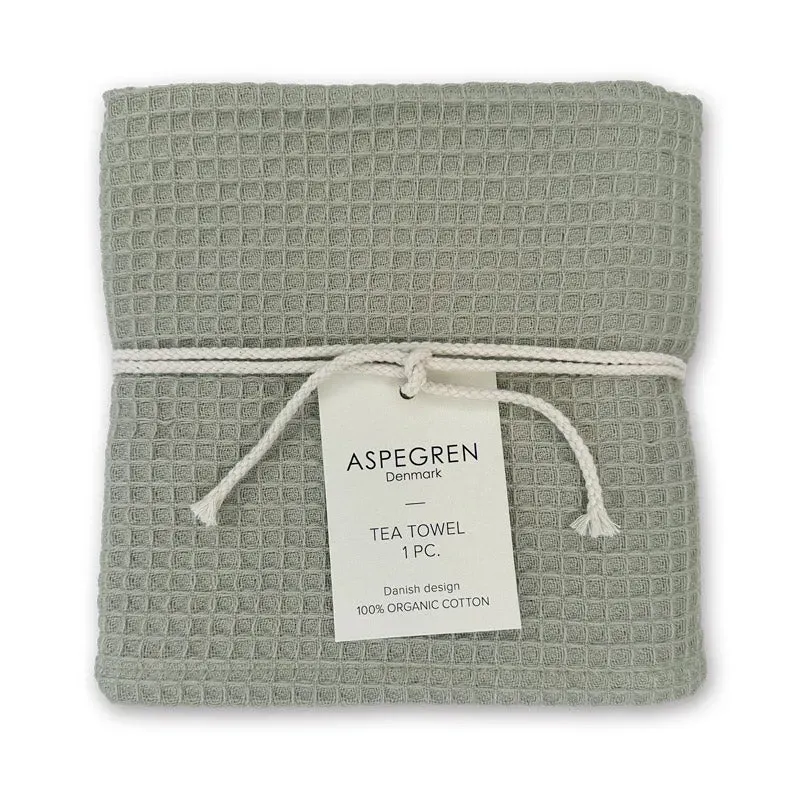 AspEgren North viskestykke 50x70 cm green tea økologisk