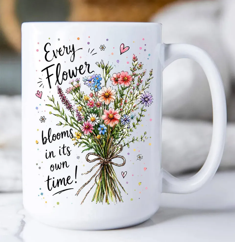 Avery Lane Gifts Every Flowers Blooms krus keramik 444 ml