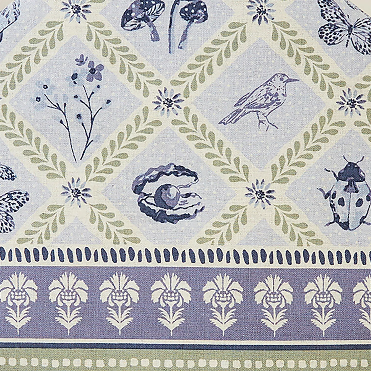 Ulster Weavers Coastal Treasures tehætte blå bomuld