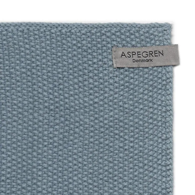 Aspegren Solid karklude blå 25x25 cm 2 stk