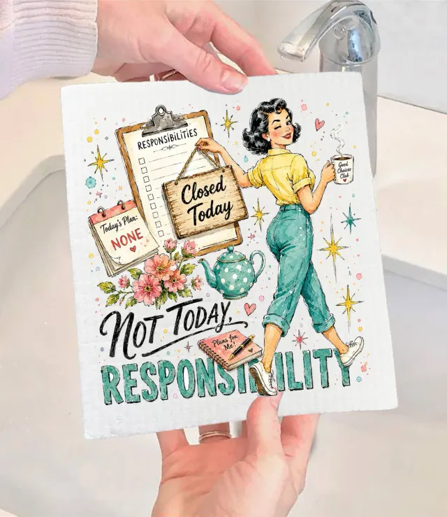 Avery Lane Gifts Housewives Not Today karklud 17x20 cm cellulose