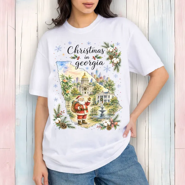 Avery Lane Gifts Georgia T-shirt hvid bomuld