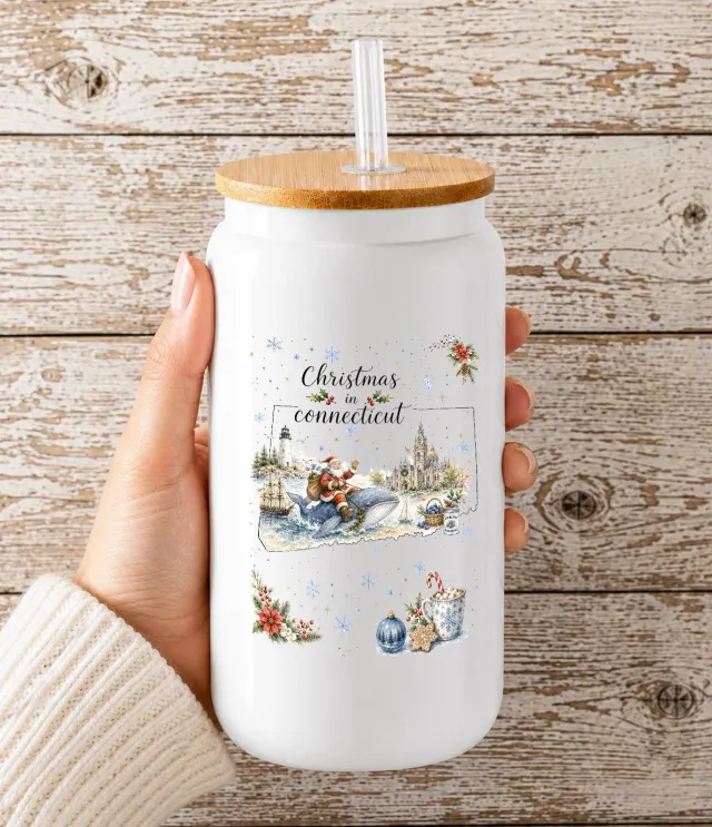 Avery Lane Gifts Christmas Connecticut drikkeglas 473 ml