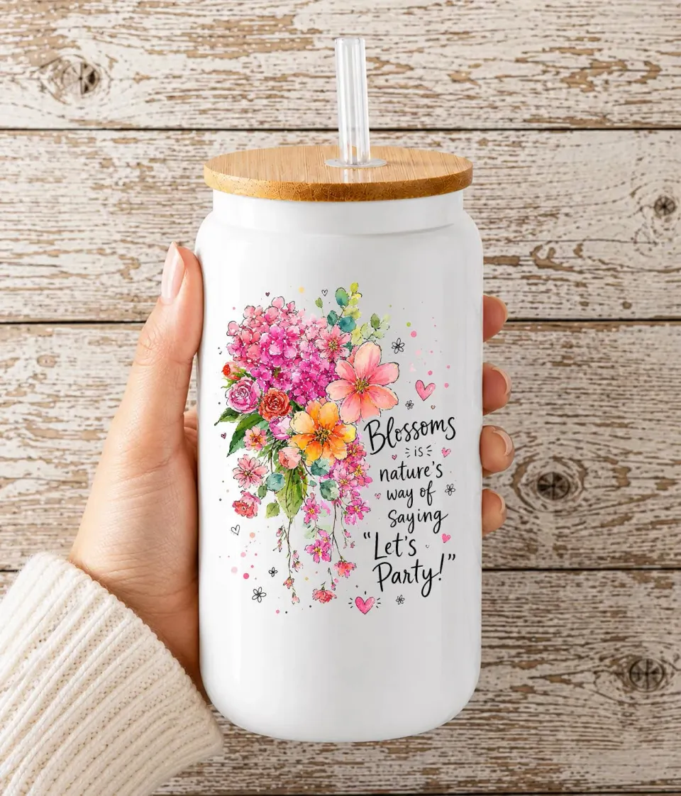 Avery Lane Gifts Blossom Party glaskop med låg 47cl