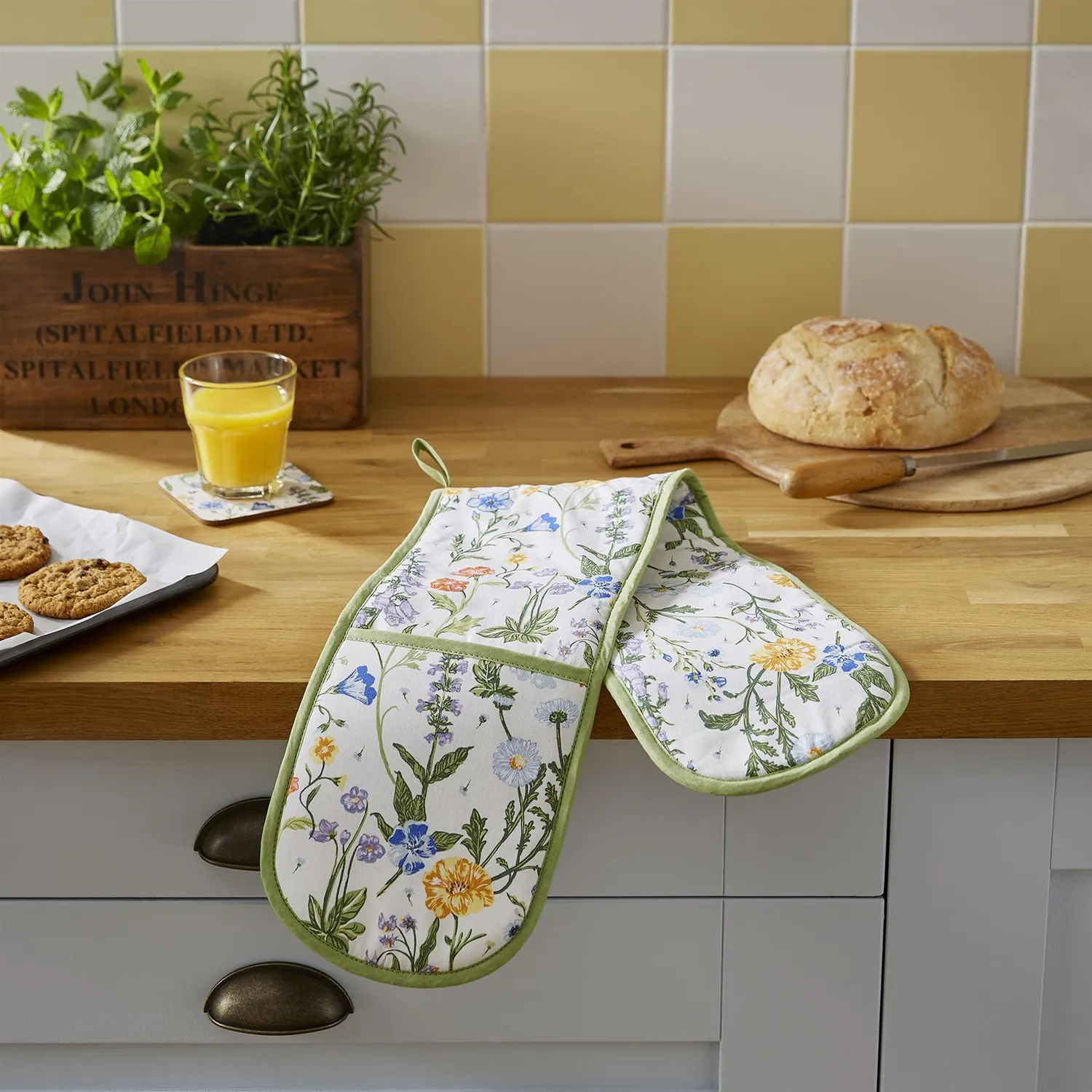 Ulster Weavers Cottage Garden dobbelt ovnhandske multi