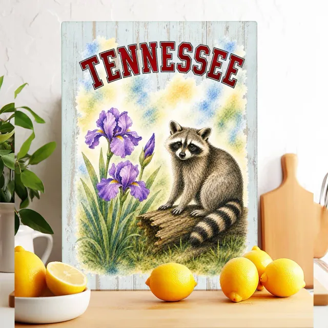 Avery Lane Gifts Tennessee skærebræt glas 28x38 cm varmebestandig