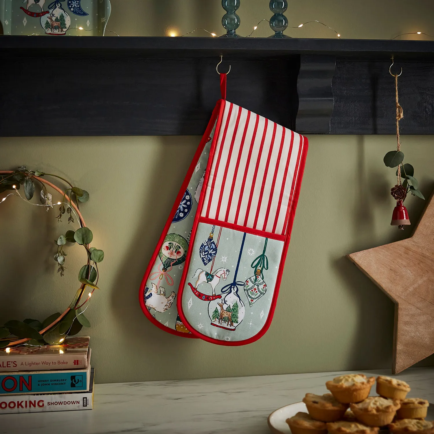 Ulster Weavers Christmas Ornaments dobbelt ovnhandske flerfarvet