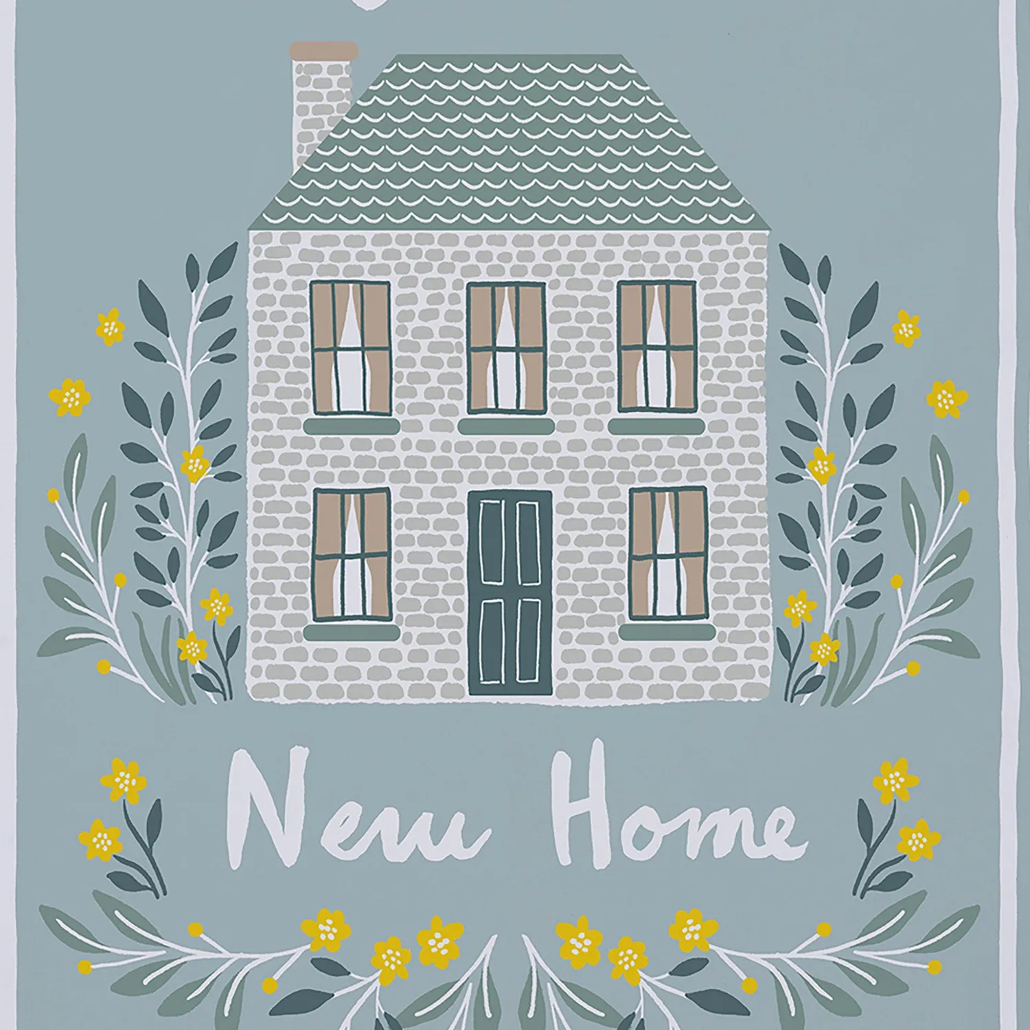 Ulster Weavers New Home viskestykke multifarvet bomuld