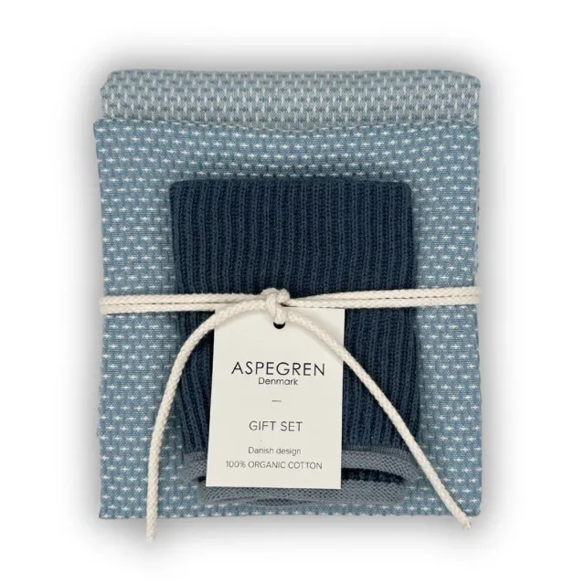 AspEgren Moonlight Blue køkkensæt 3 dele mørkeblåt