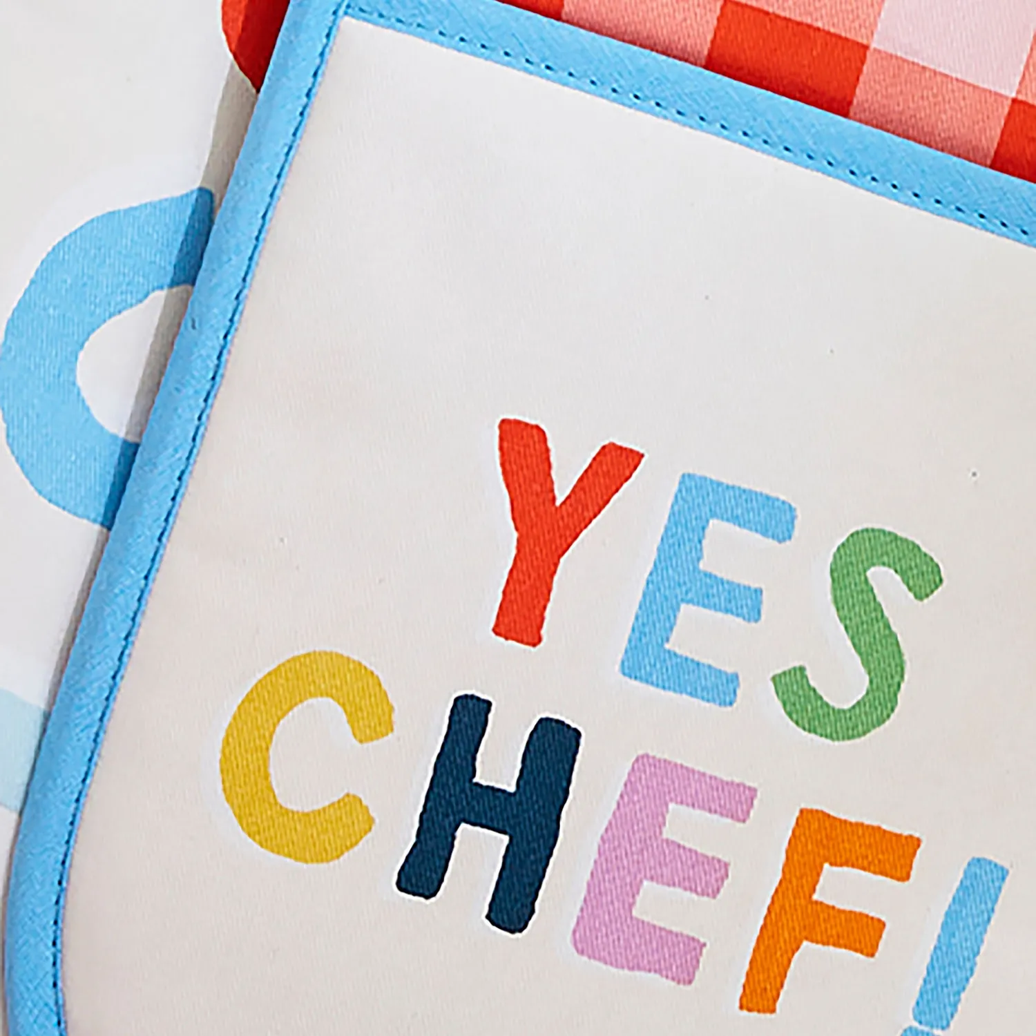 Ulster Weavers Yes Chef dobbelt ovnhandske flerfarvet bomuld