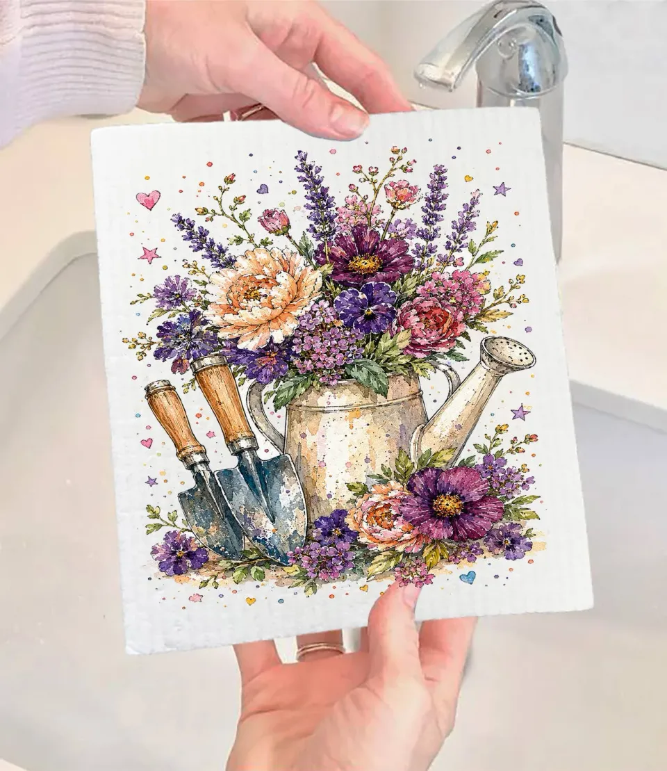 Avery Lane Gifts Watercolor karklud svensk blomst