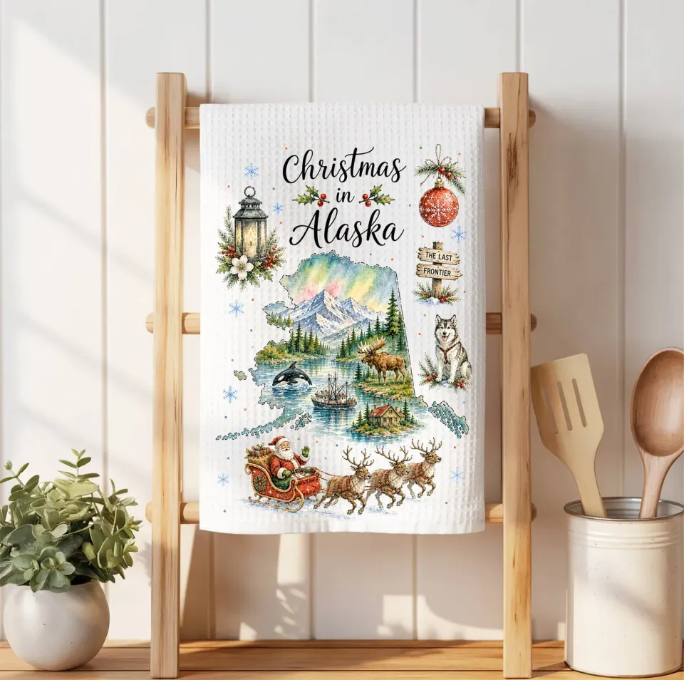 Avery Lane Gifts Christmas Alaska karklud 40x35 cm mikrofiber