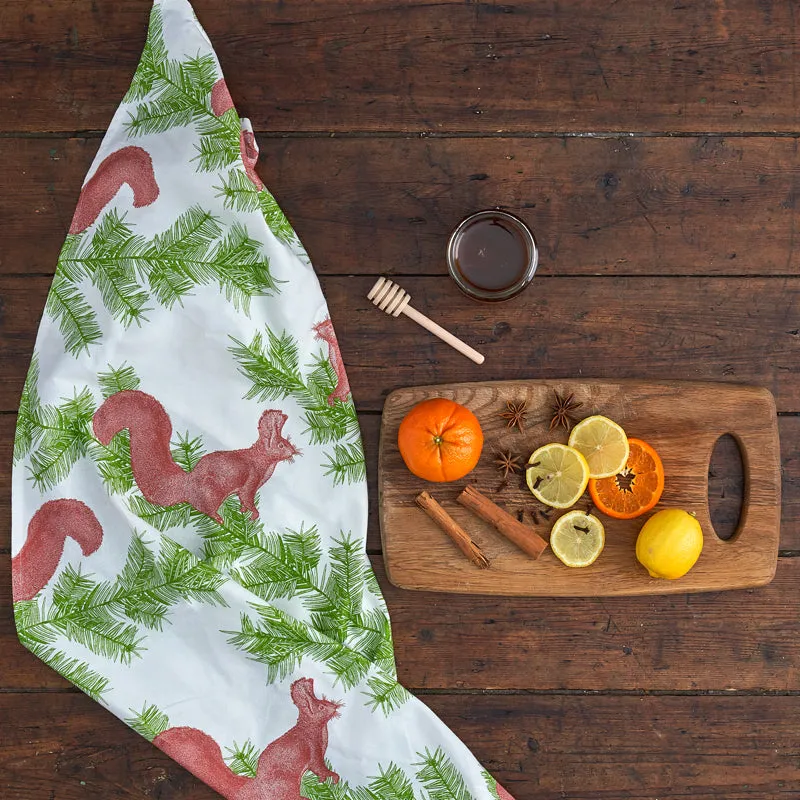 Thornback & Peel Squirrel & Spruce viskestykke 47x77 bomuld