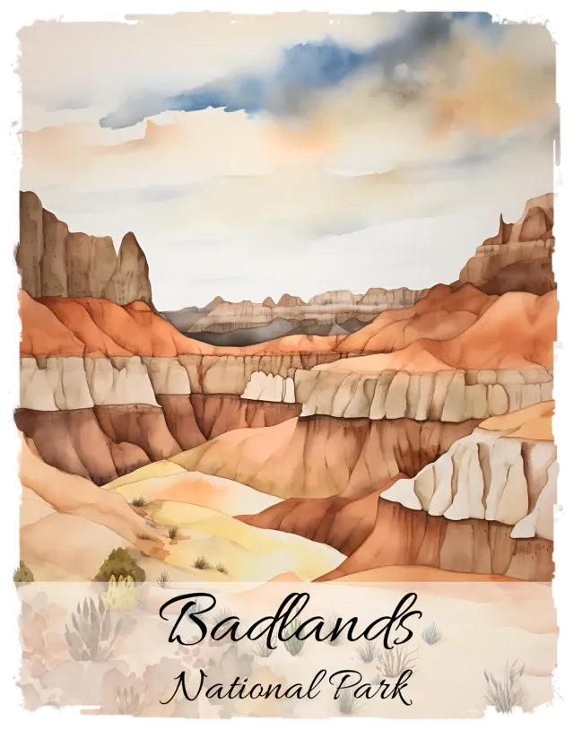 Avery Lane Gifts Badlands souvenir South Dakota National Park