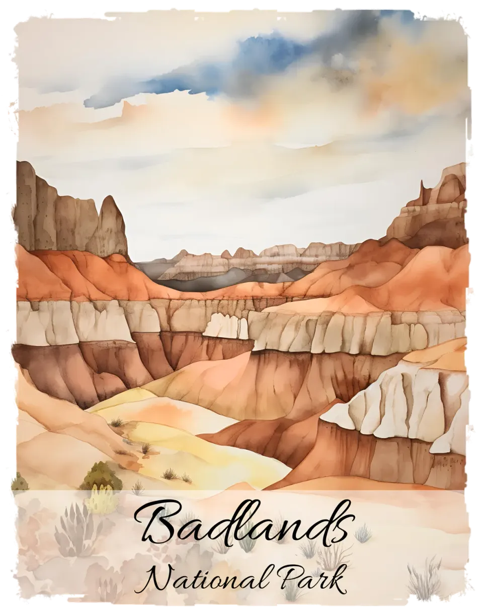 Avery Lane Gifts Badlands souvenir South Dakota National Park
