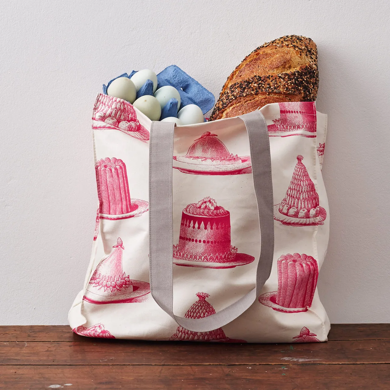 Thornback & Peel Jelly & Cake mulepose pink bomuld