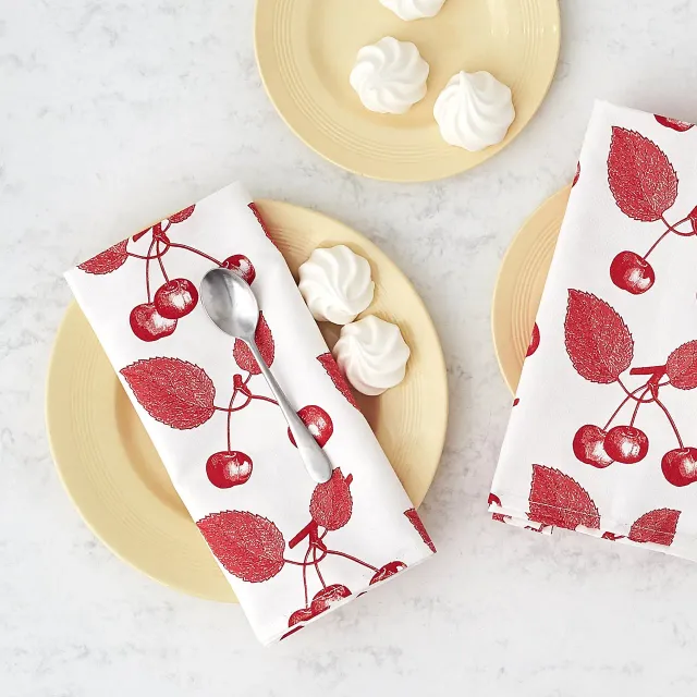 Thornback & Peel Cherry Single Napkin serviet 45x45 bomuld
