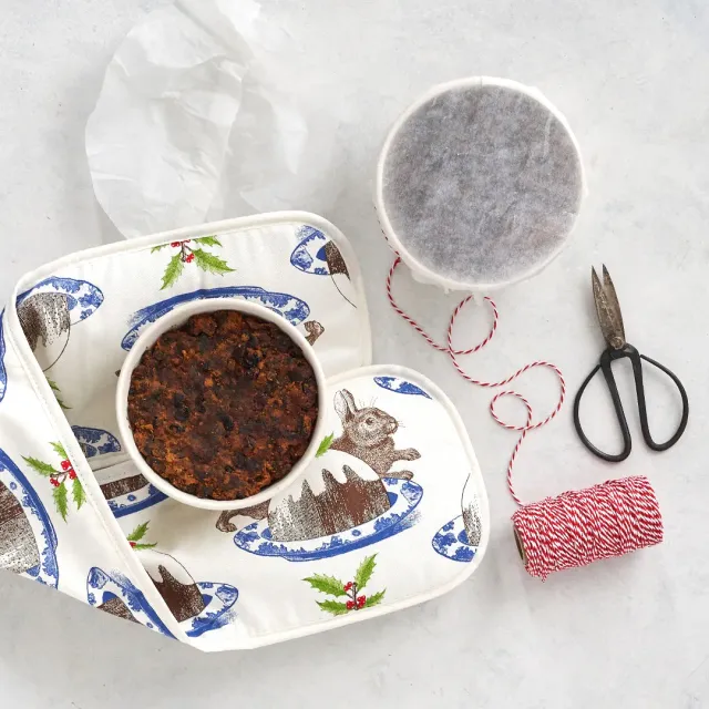 Thornback & Peel Christmas Pudding grillhandske bomuld