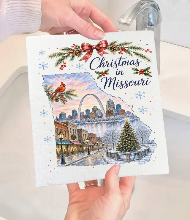 Avery Lane Gifts Christmas in Missouri State Map karklud