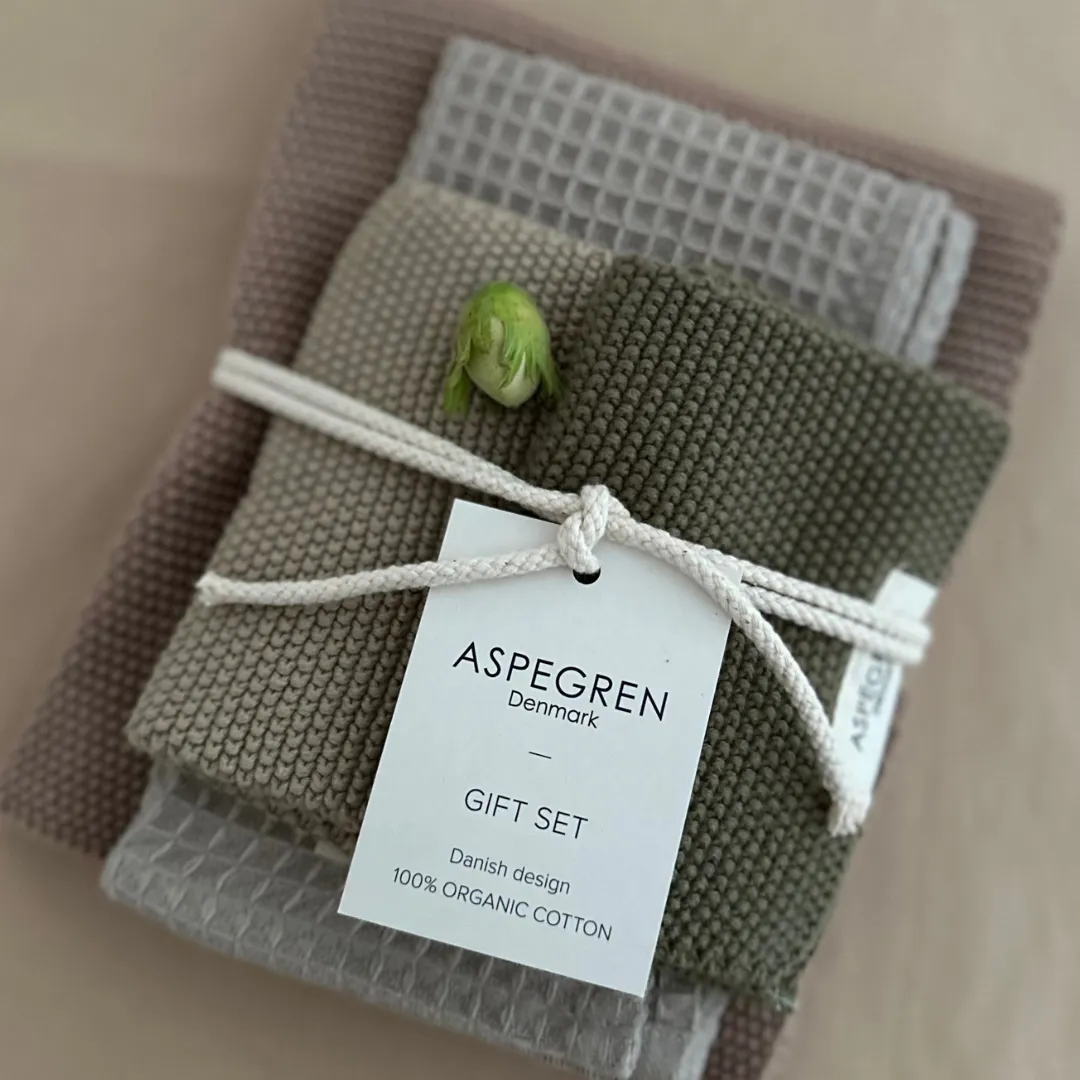 AspEgren Køkken Gavesæt Marzipan 4 dele økologisk