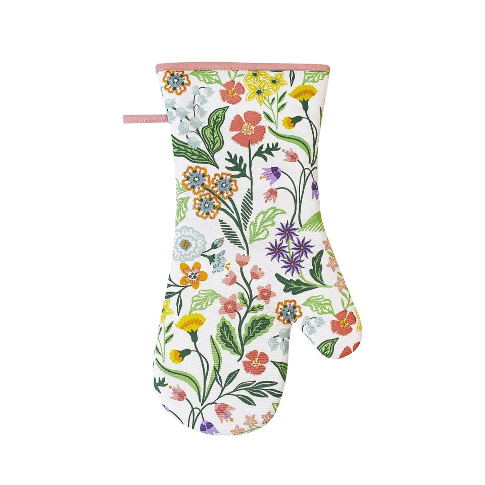 Ulster Weavers Petals & Prose Gauntlet ovnhandske pink bomuld