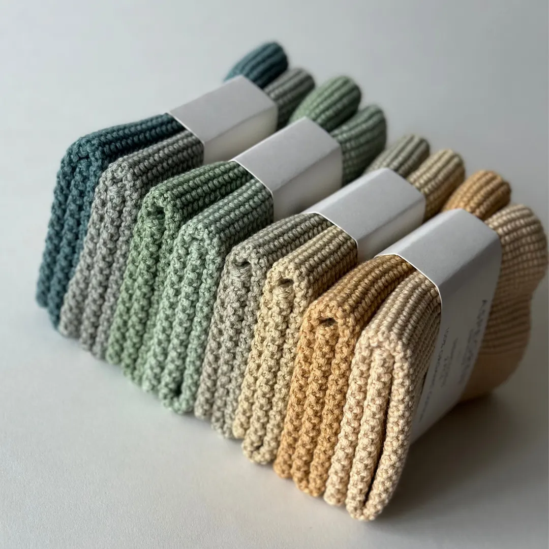 AspEgren Solid karklude Pampas 26x26 cm 2 stk økologisk