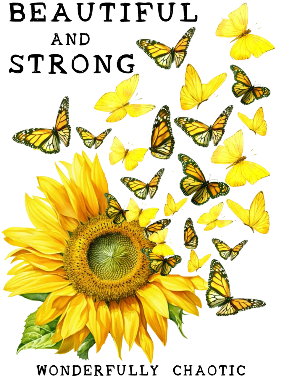Avery Lane Gifts Sunflower Wonderfully Chaotic viskestykke solsikke