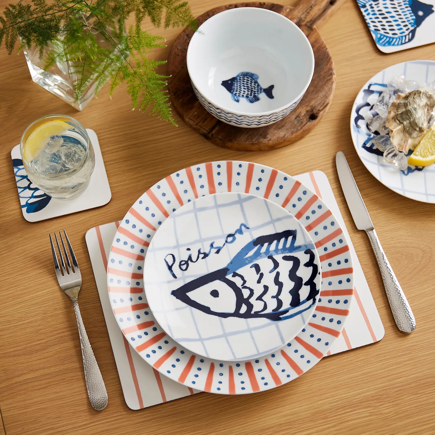 Ulster Weavers Catch of the Day middagstallerken 27 cm porcelæn