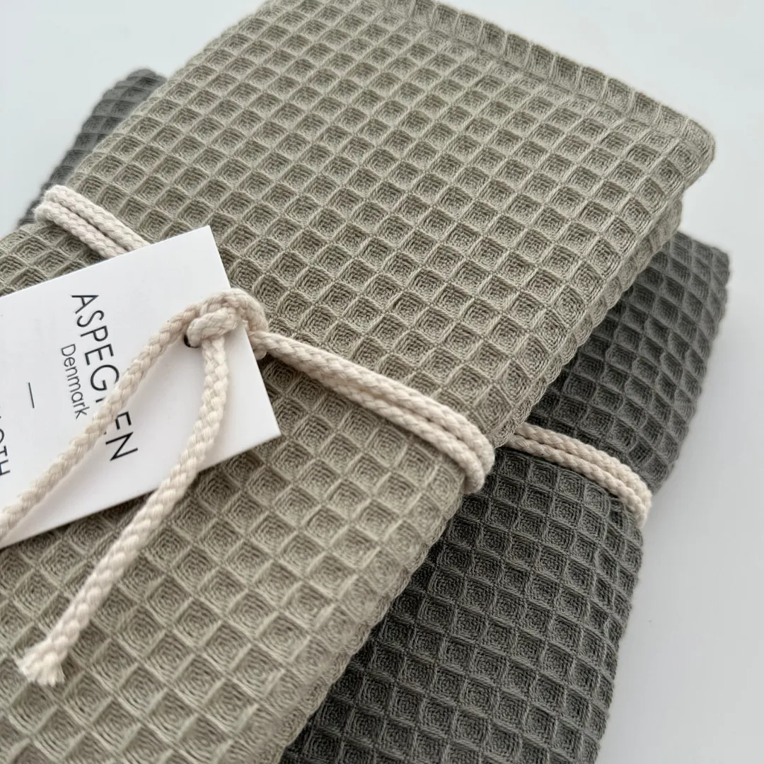 AspEgren North karklude Green Tea 30x35 cm 2 stk bomuld