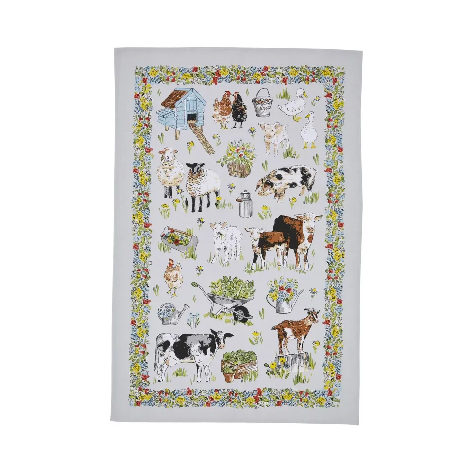 Ulster Weavers Portman Farm viskestykke 74x48 cm grå