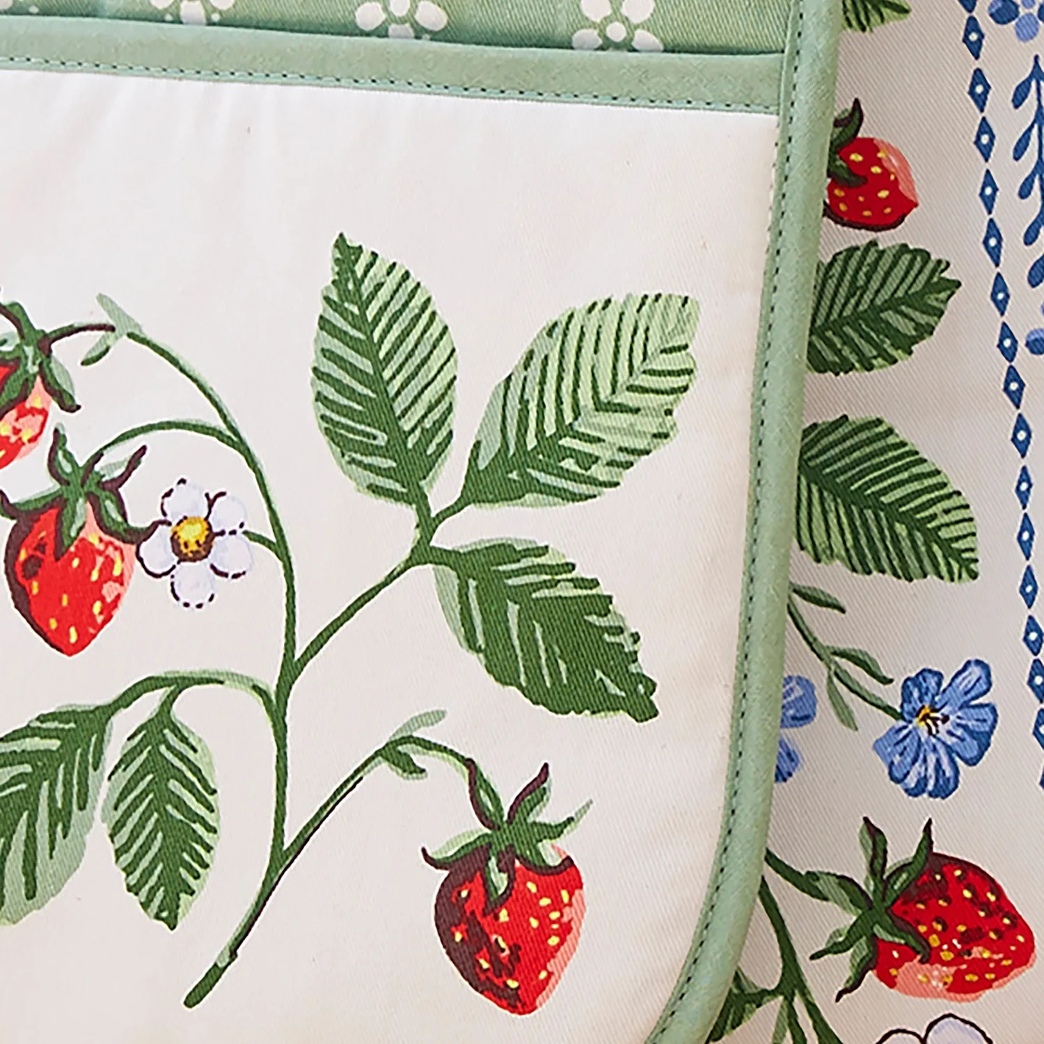 Ulster Weavers Strawberry Patch ovnhandske dobbelt grøn