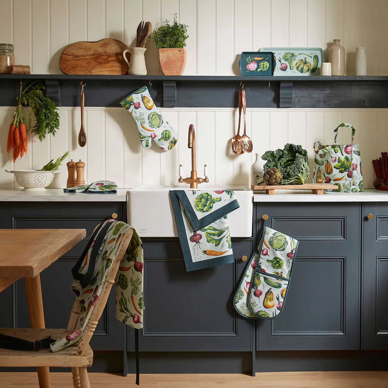 Ulster Weavers Vegetable Medley ovnhandske flerfarvet bomuld