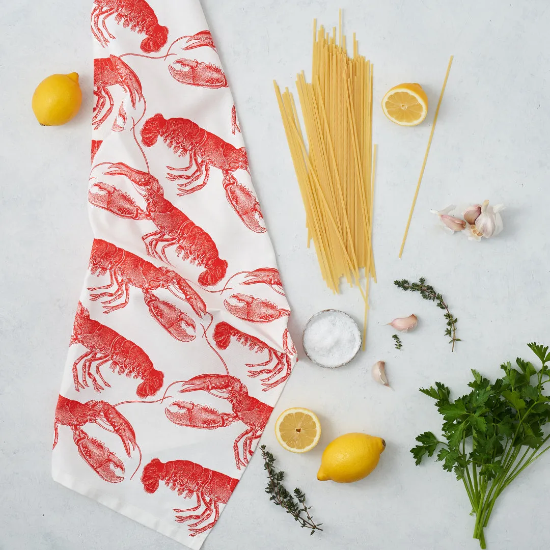 Thornback & Peel Lobster viskestykke bomuld 47x77