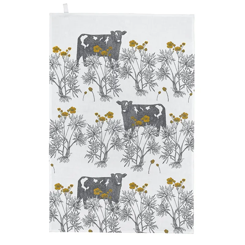 Thornback & Peel Cow & Buttercup viskestykke bomuld