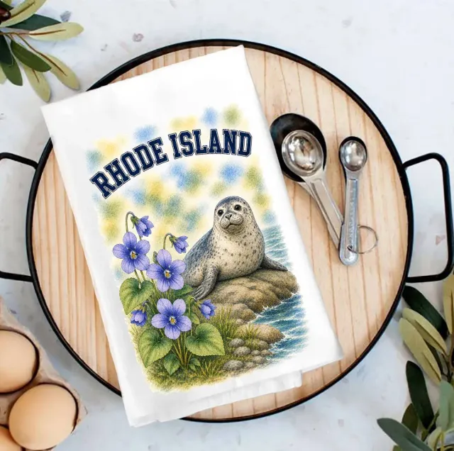 Avery Lane Gifts Rhode Island viskestykke bomuld 69x69 cm