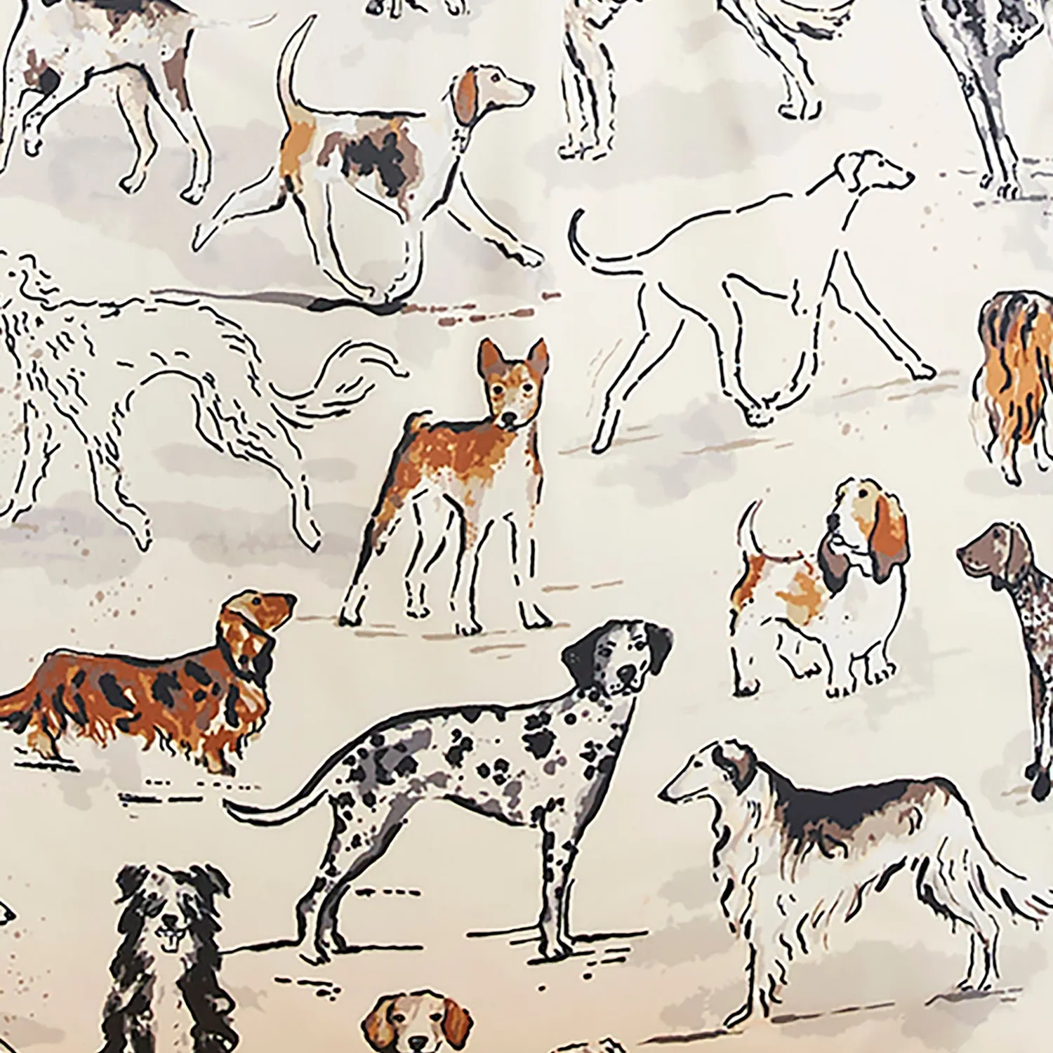 Ulster Weavers Country Dogs mulepose brun foldbar medium