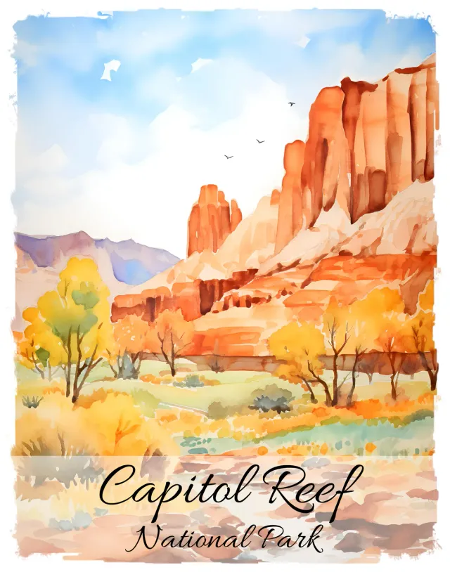 Avery Lane Gifts Capil Reef souvenir Utah nationalpark