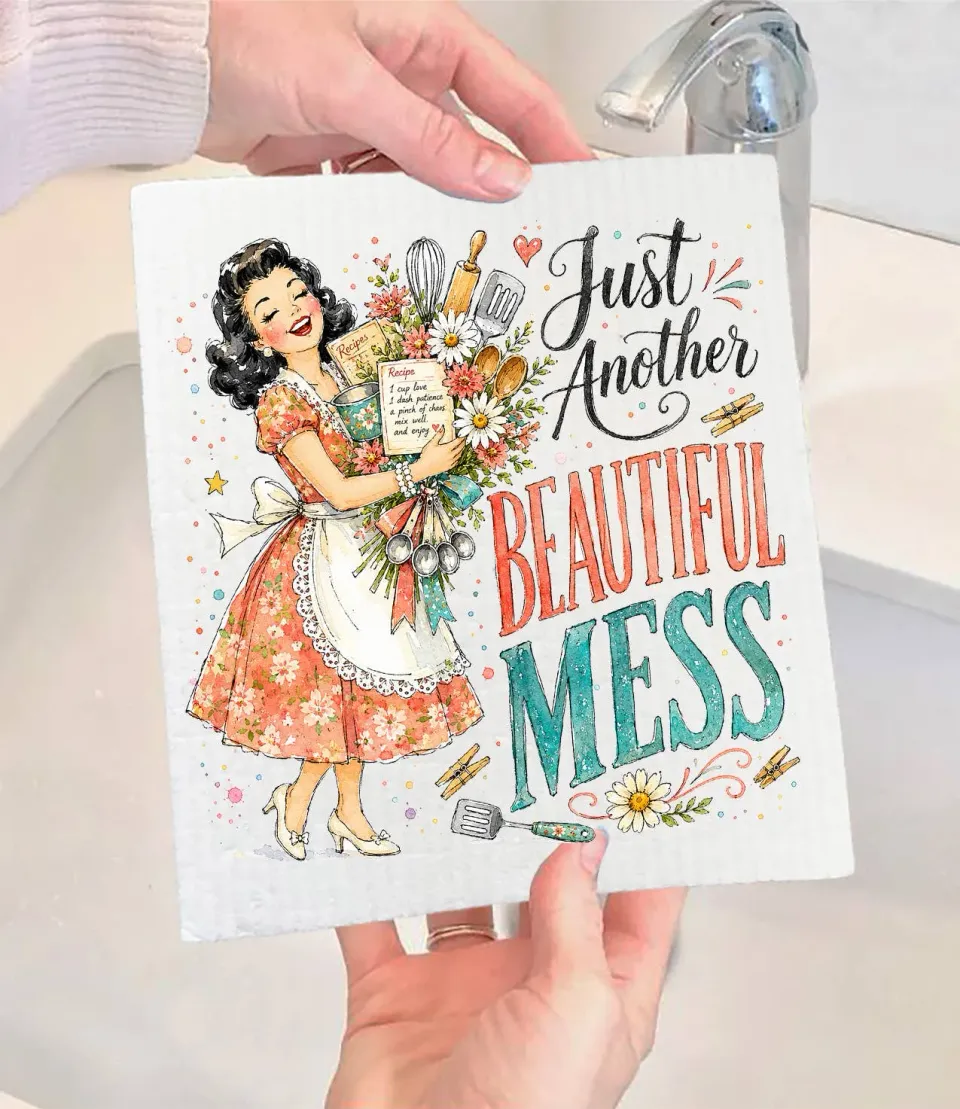 Avery Lane Housewives Beautiful Mess karklud 17x20 cm cellulose
