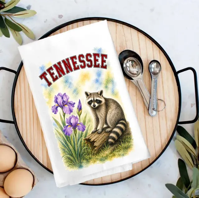 Avery Lane Gifts Tennessee viskestykke fugl dyr bomuld