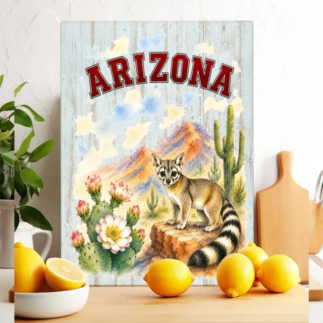 Avery Lane Gifts Arizona skærebræt glas 28x38 cm