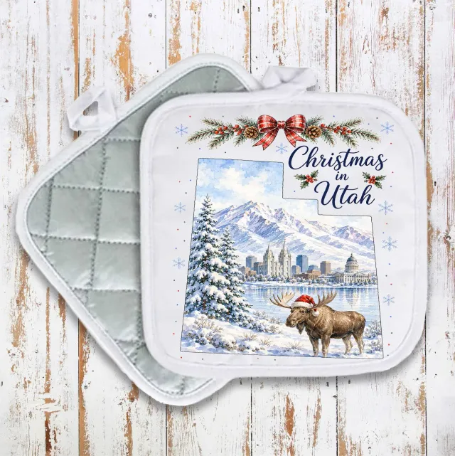 Avery Lane Christmas Utah grydelap 20 cm bomuld
