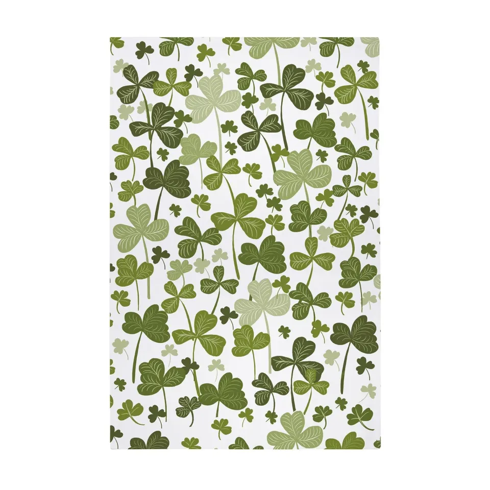 Ulster Weavers Shamrocks viskestykke grøn 74x48 cm bomuld