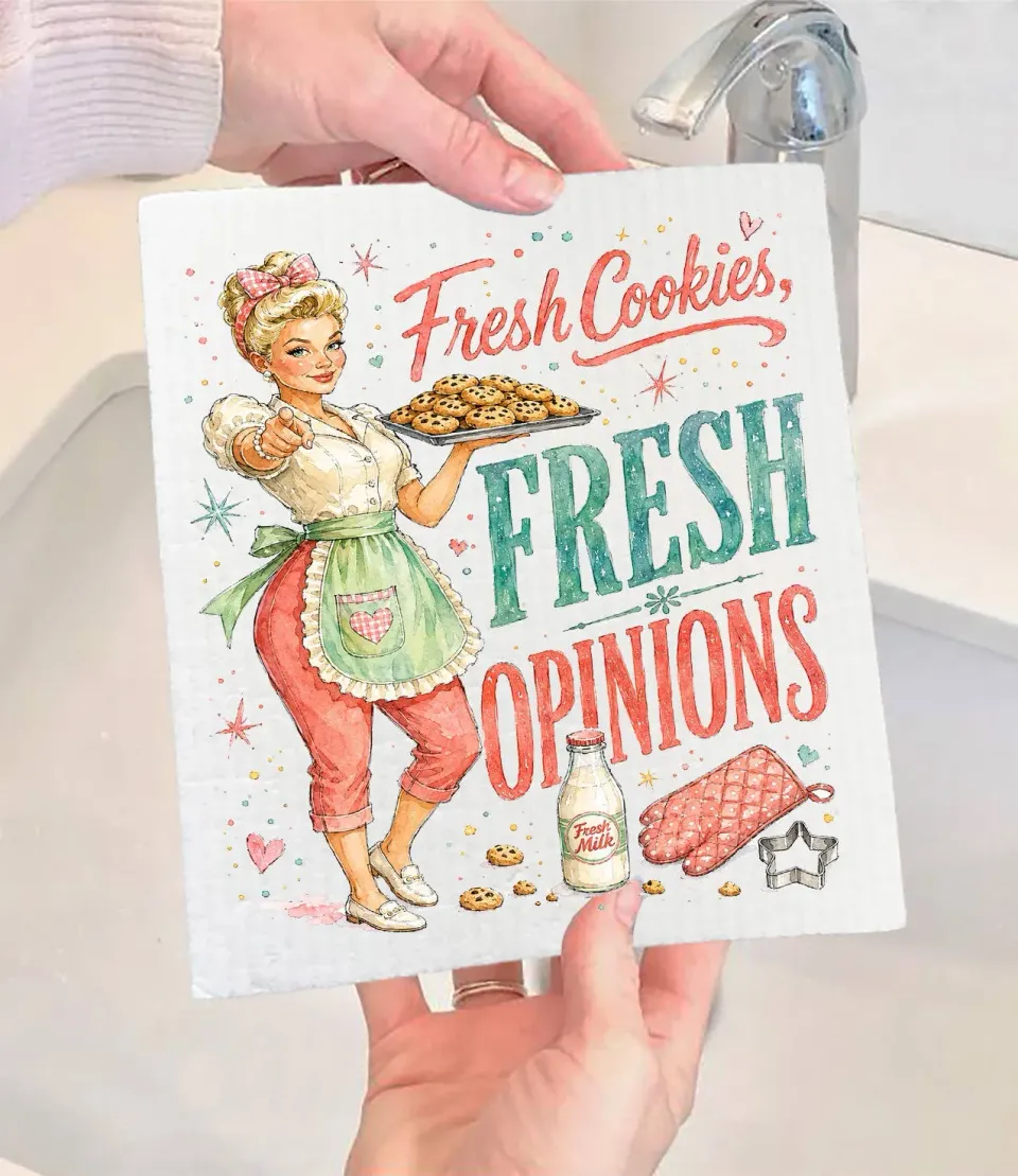 Avery Lane Gifts Funny Fresh Cookies Fresh Opinions karklud 17x20 cm